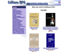Tablet Screenshot of editura.upg-ploiesti.ro